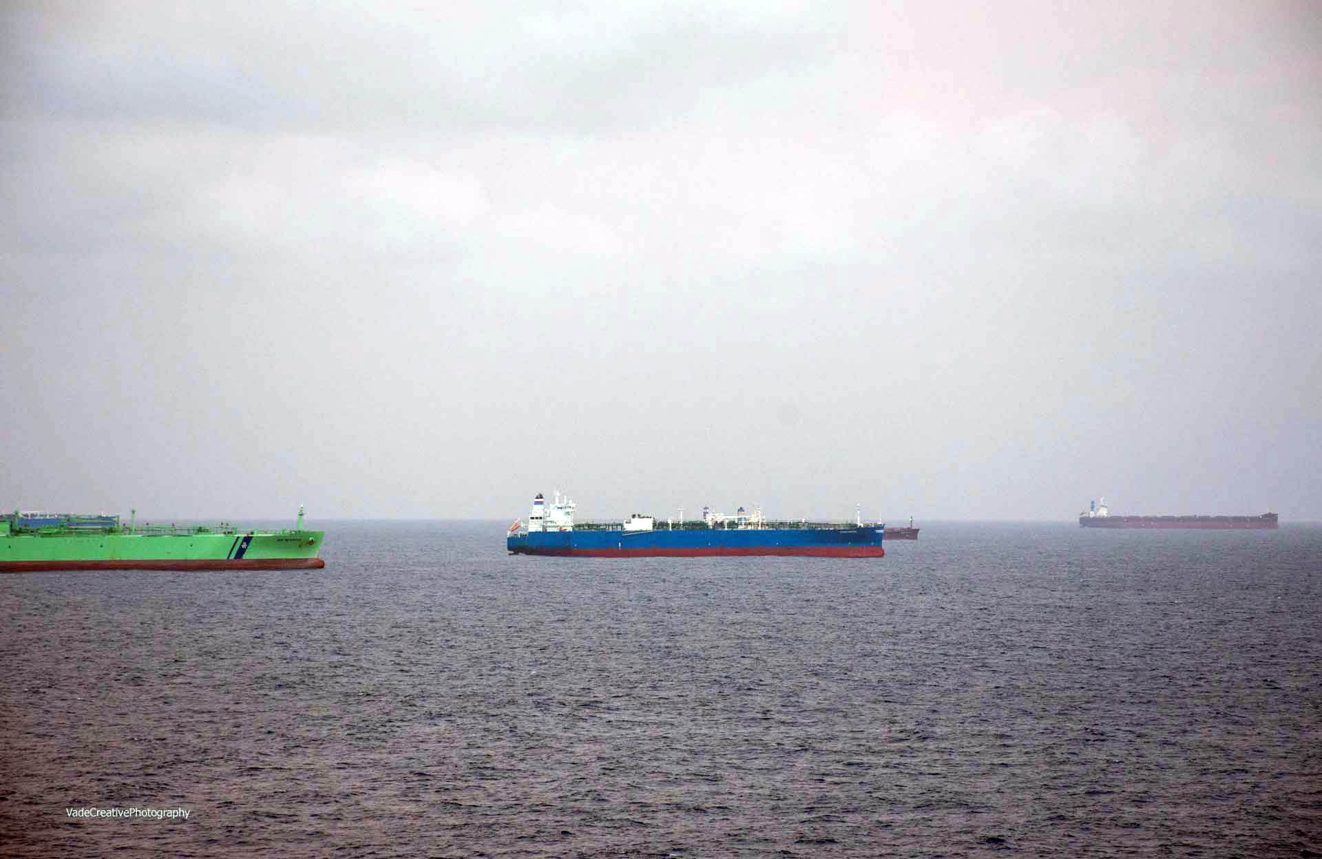 Ships in the Morning Mist