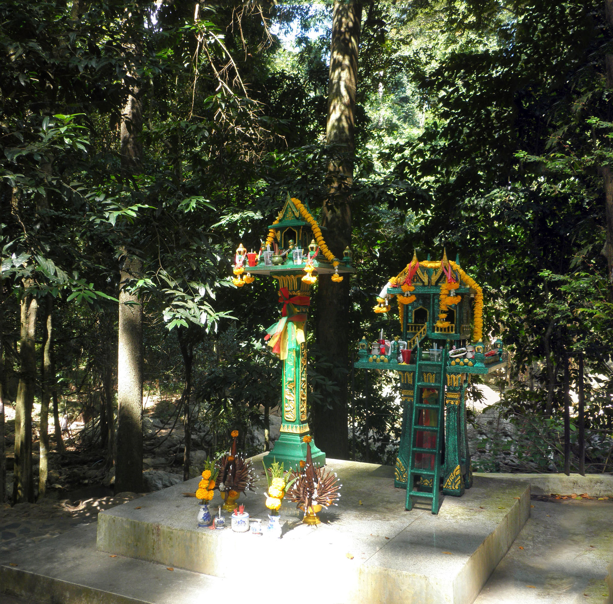 Small Shrine in Public Park
