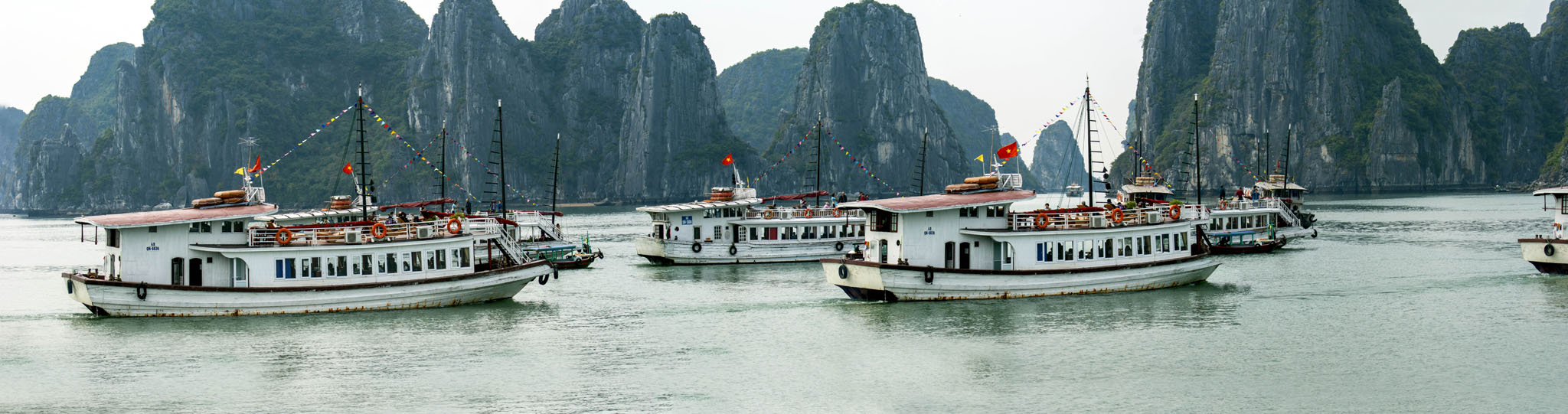 Halong Bay, Traditional Boats