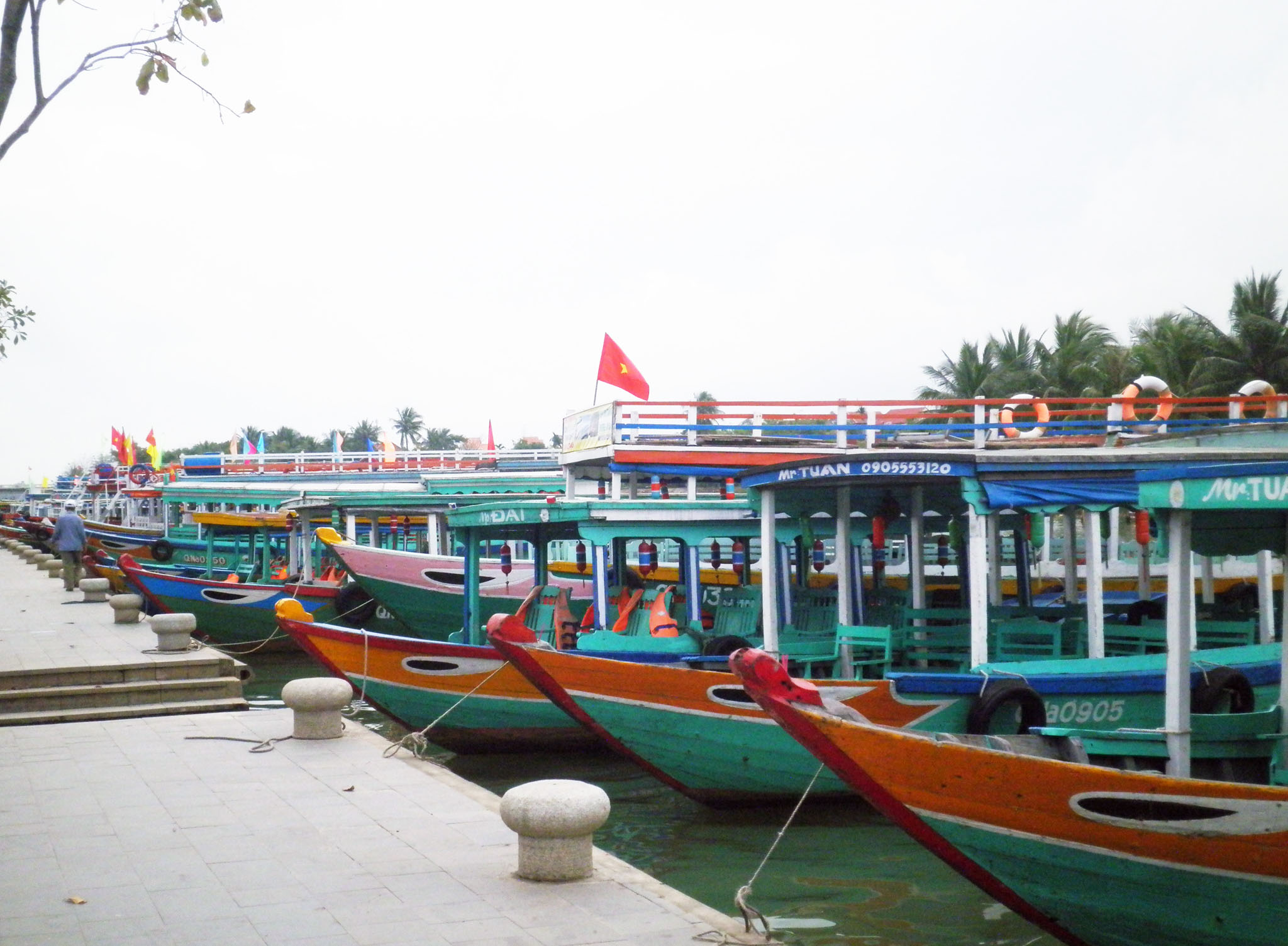 Hoi An, Traditional Boats on the River